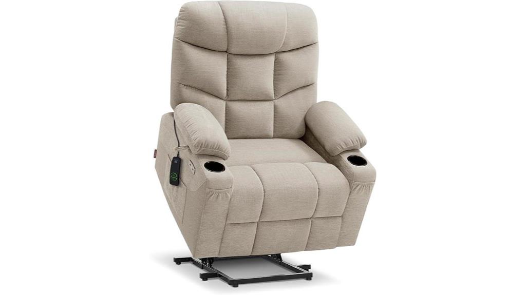 power recliner with footrest