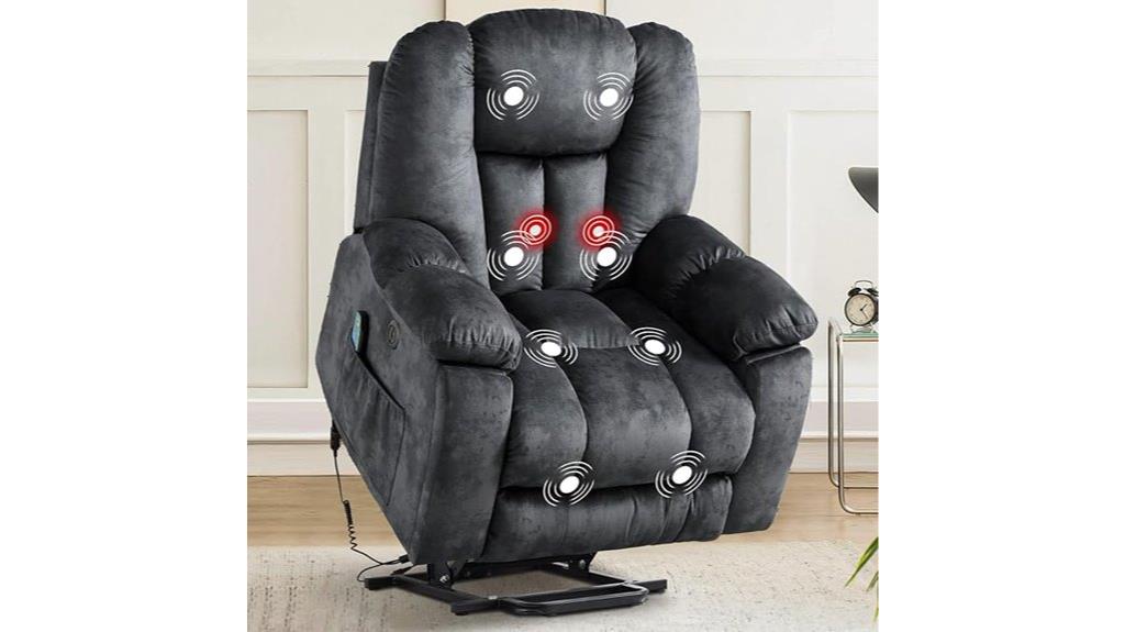 power recliner with massage