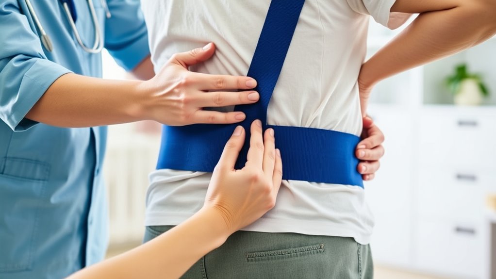 proper transfer belt application