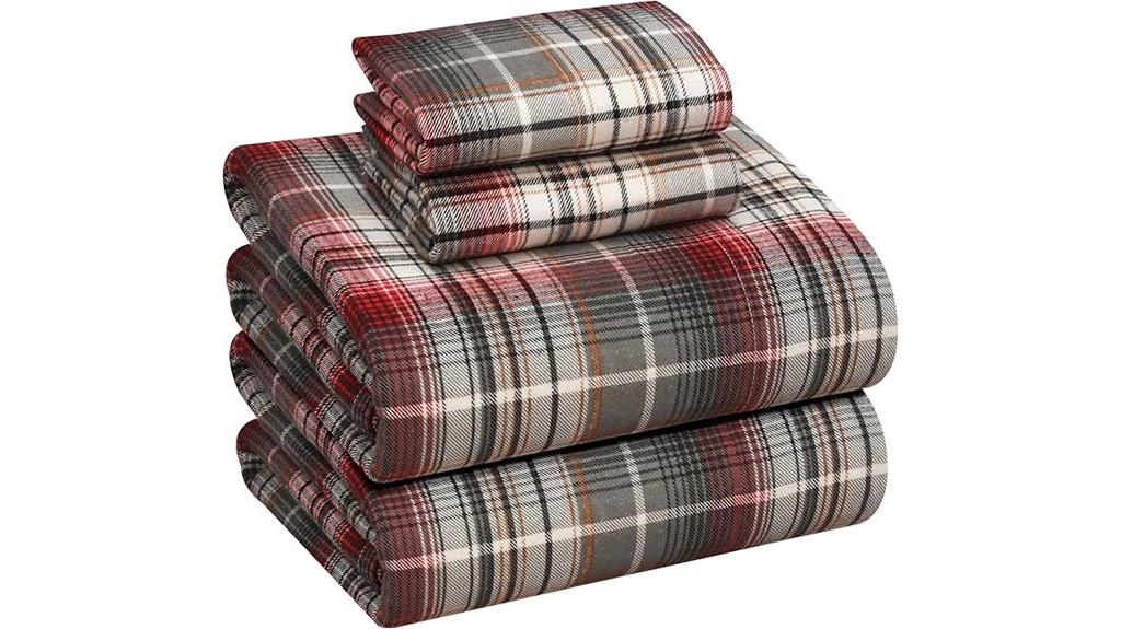 queen size flannel sheet set