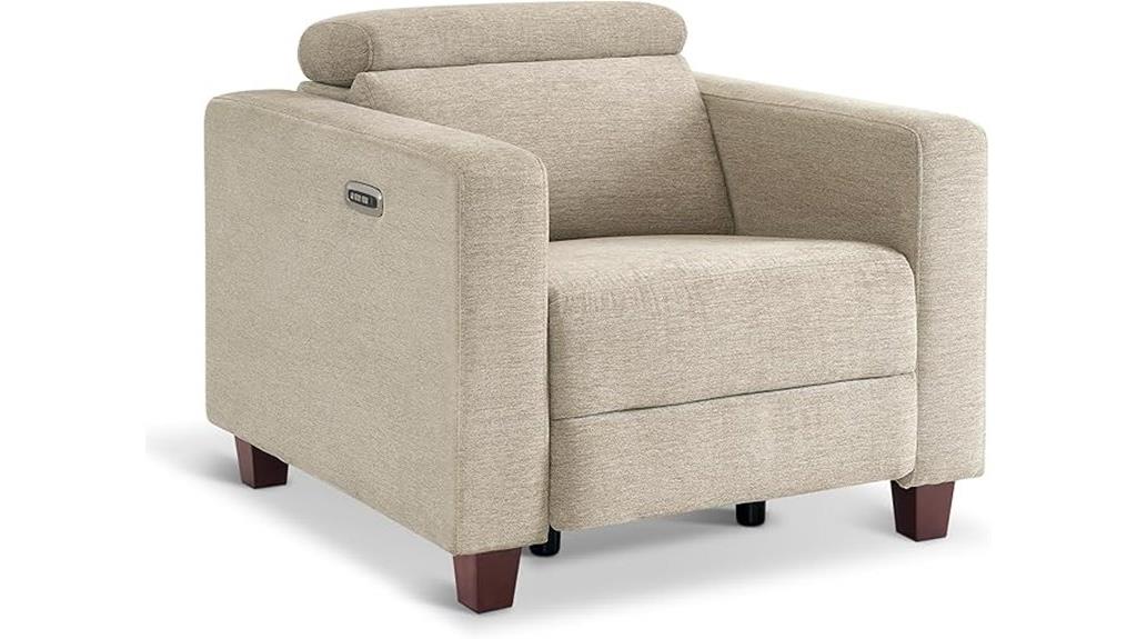 recliner with usb ports