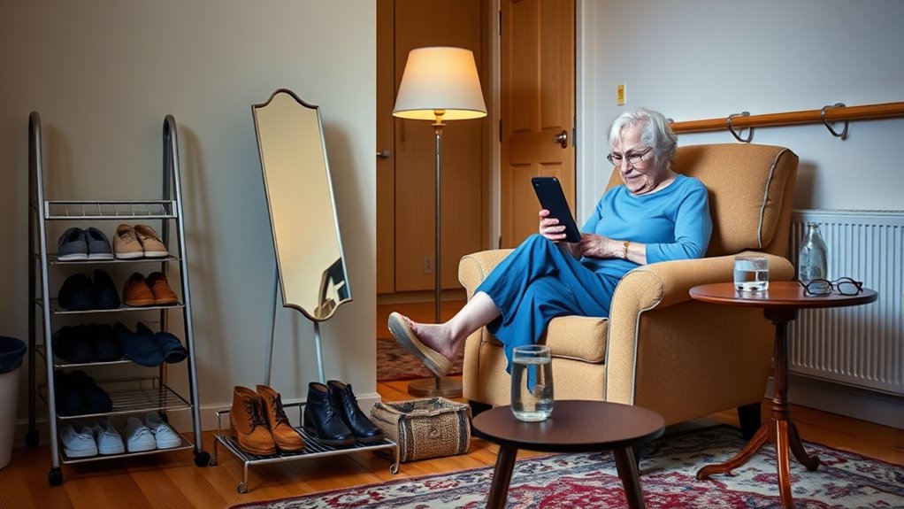 regular eye and foot checkups