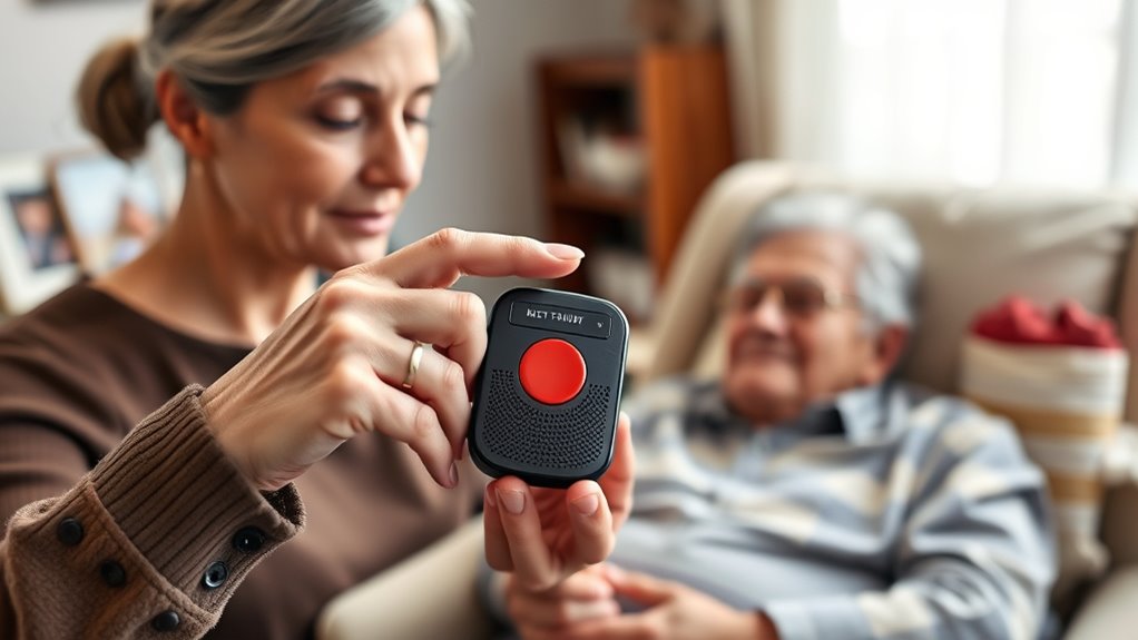 remote support reduces caregiver stress