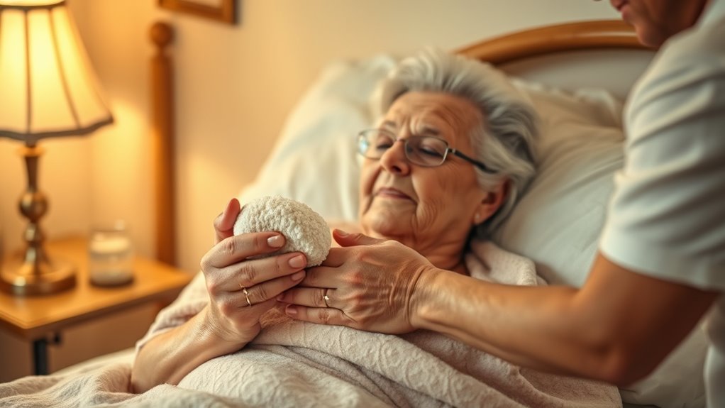 respectful comfortable sponge bath