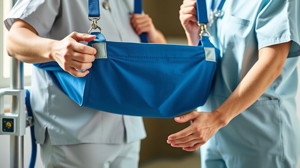 safe hoyer lift usage