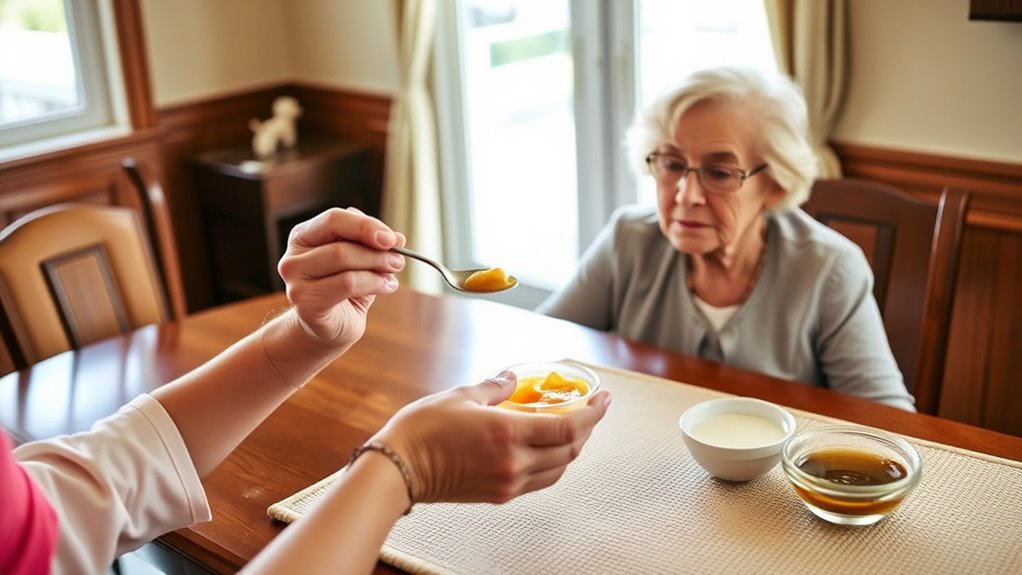 safe swallowing meal tips