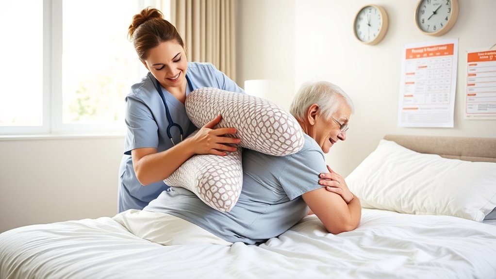 scheduled repositioning for skin health