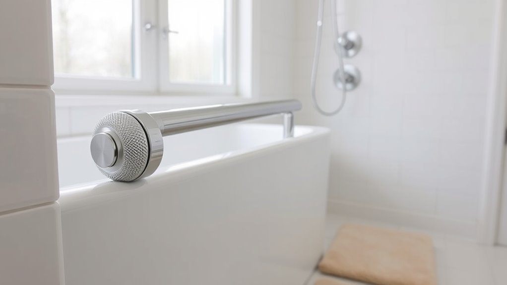 secure bathroom grab bars