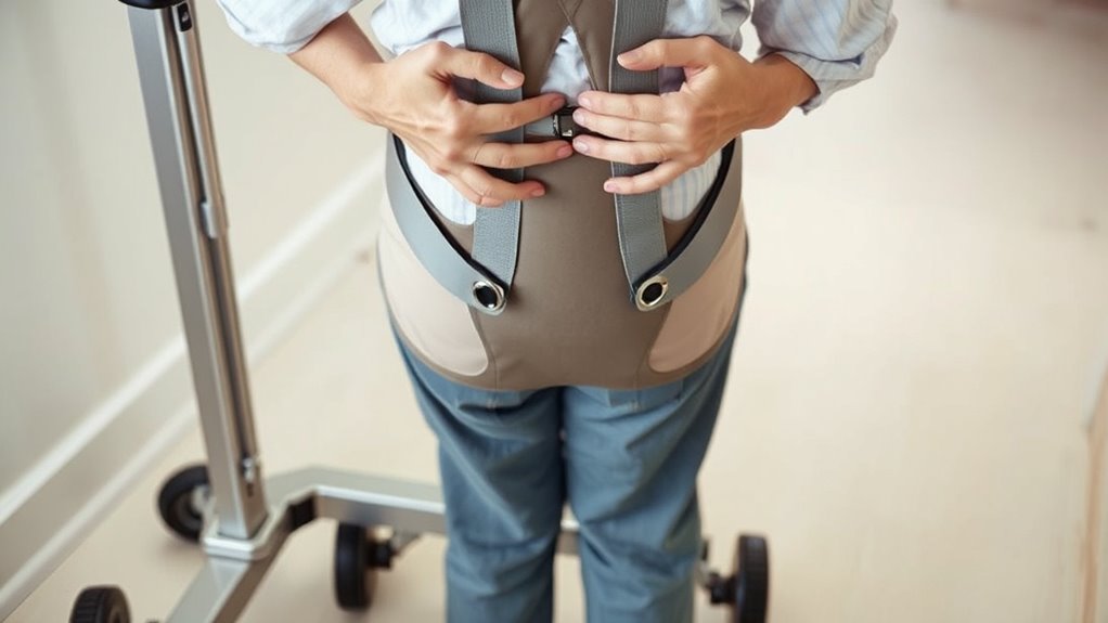 secure controlled lift operation