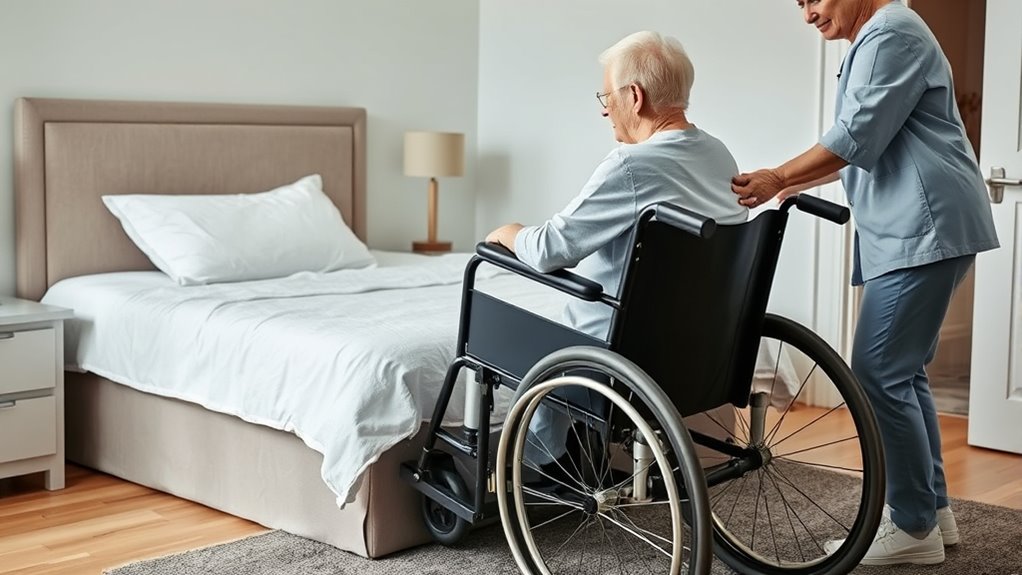 secure environment before transfer