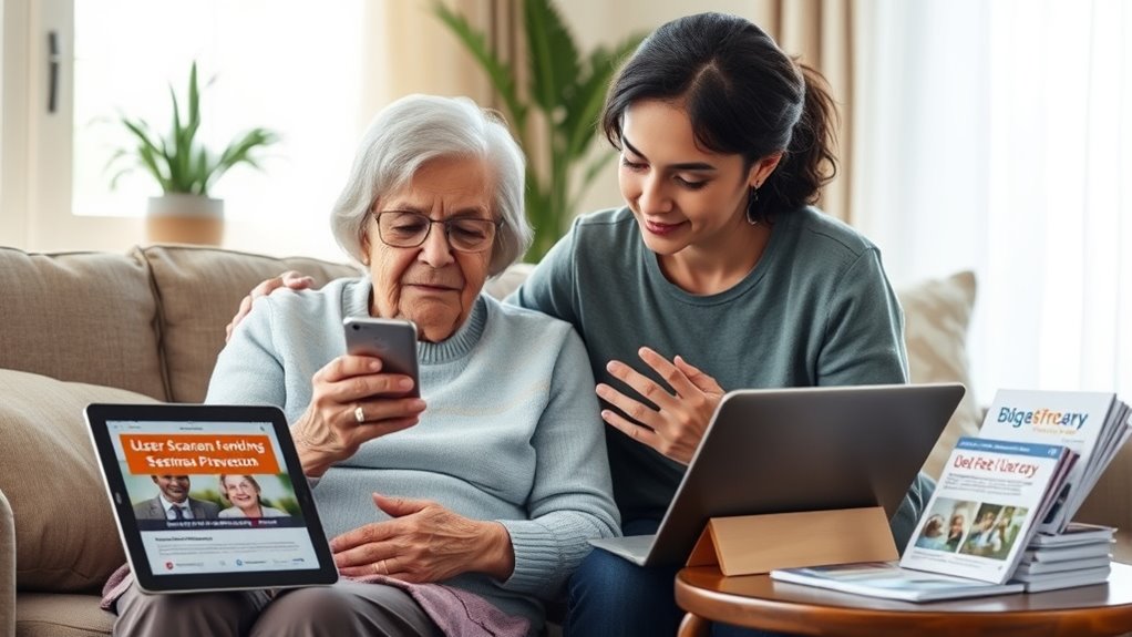 secure older adults finances