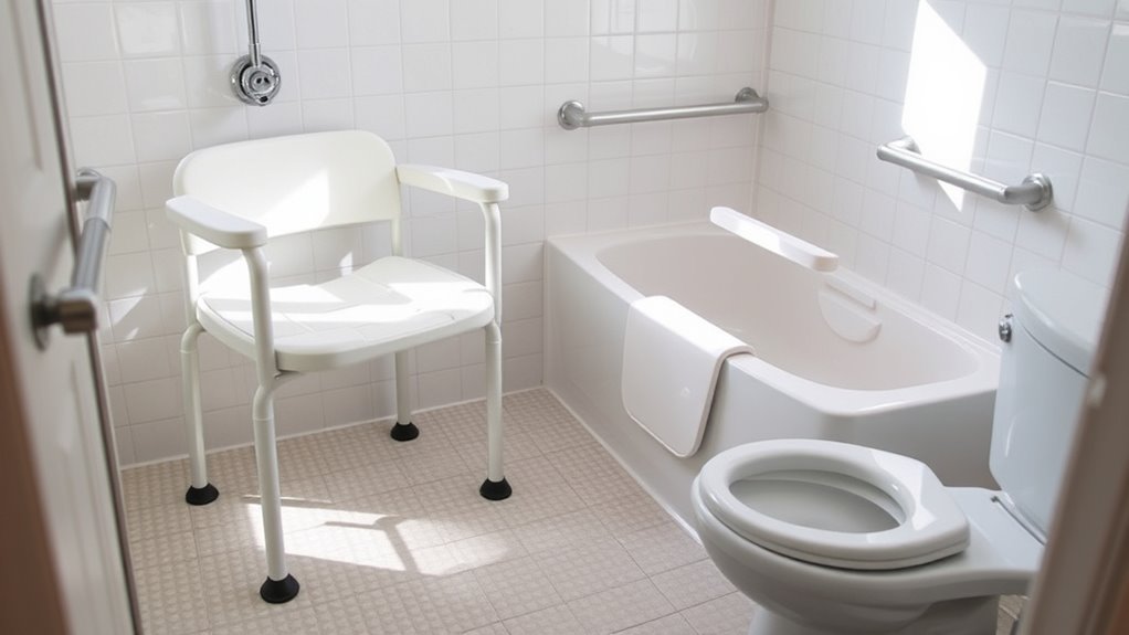 secure seating for bathing