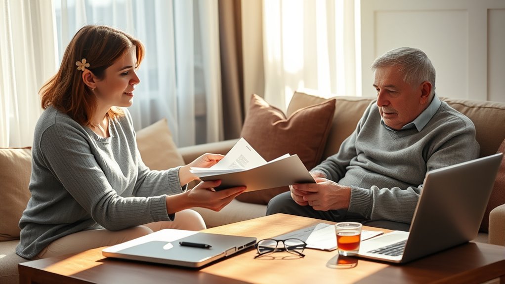 share personal financial experiences