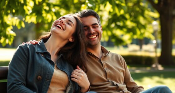 shared laughter eases tension