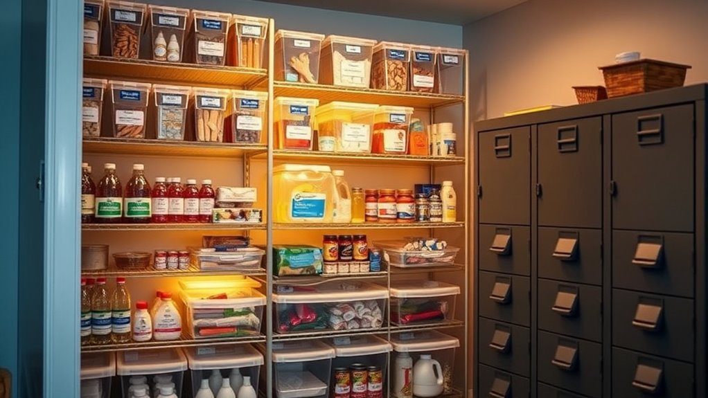 stockpile essential emergency supplies