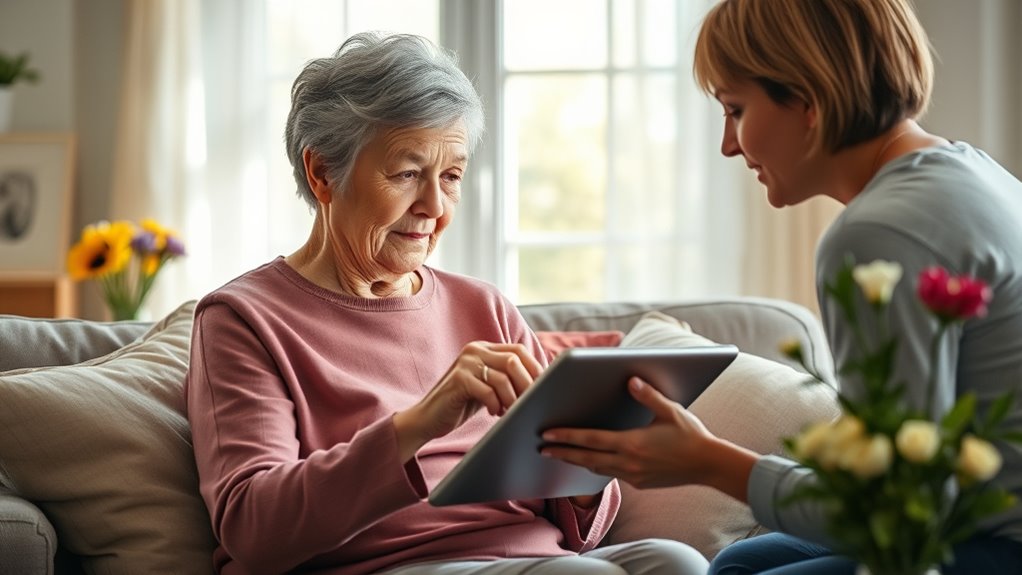 supporting seniors digital independence