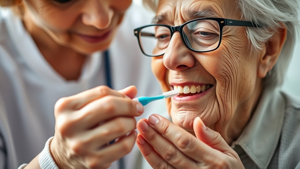 tailored oral hygiene support