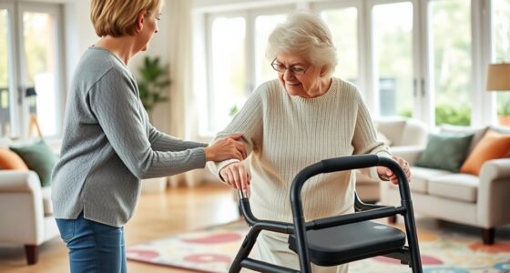 teaching safe walker use