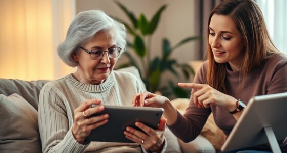 tech setup for elderly