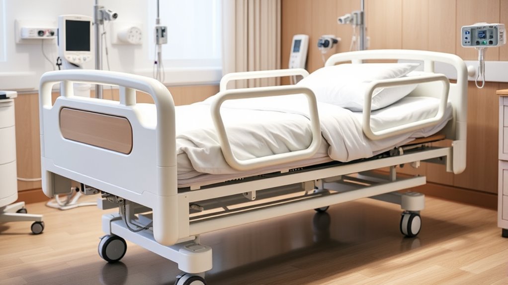 top home hospital bed rails