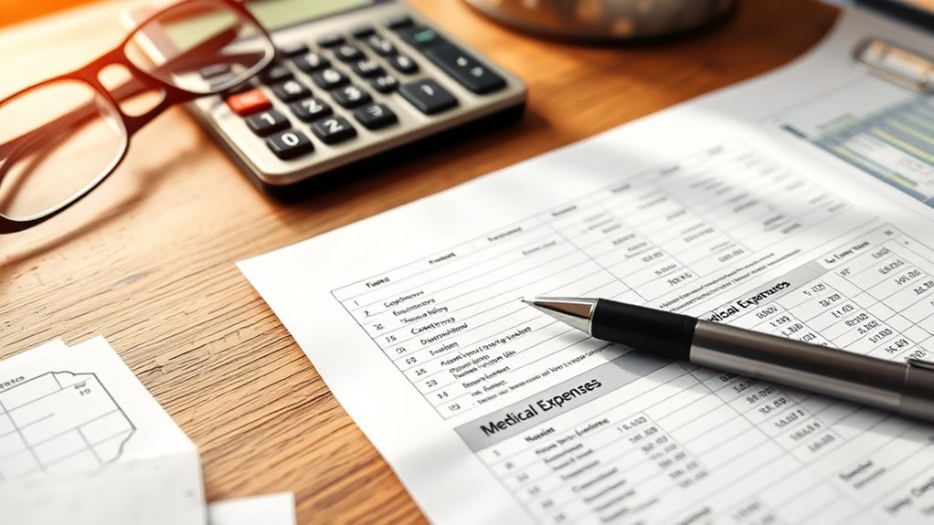 track caregiving expenses carefully