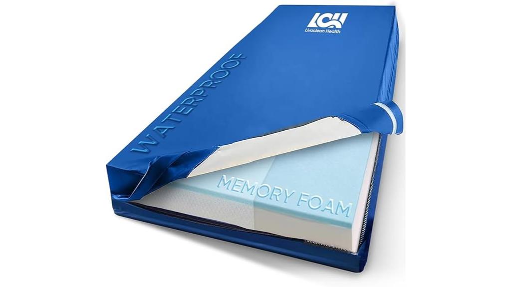 twin xl gel memory foam