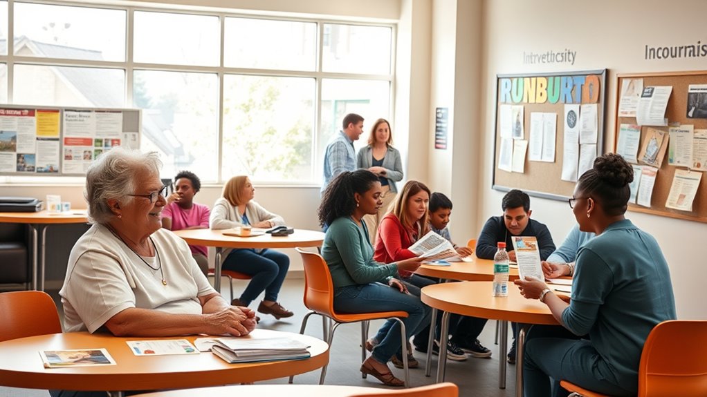 utilize community support services