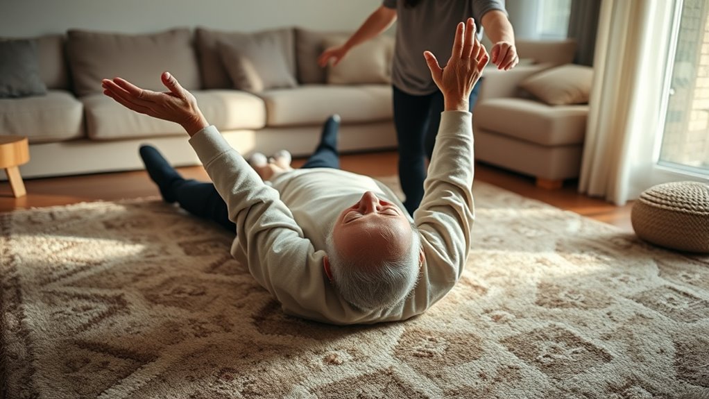 wall snow angels improve balance