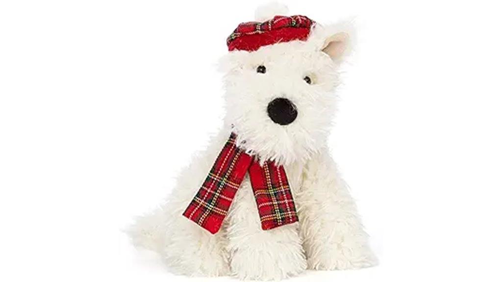 winter warmer scottie plush