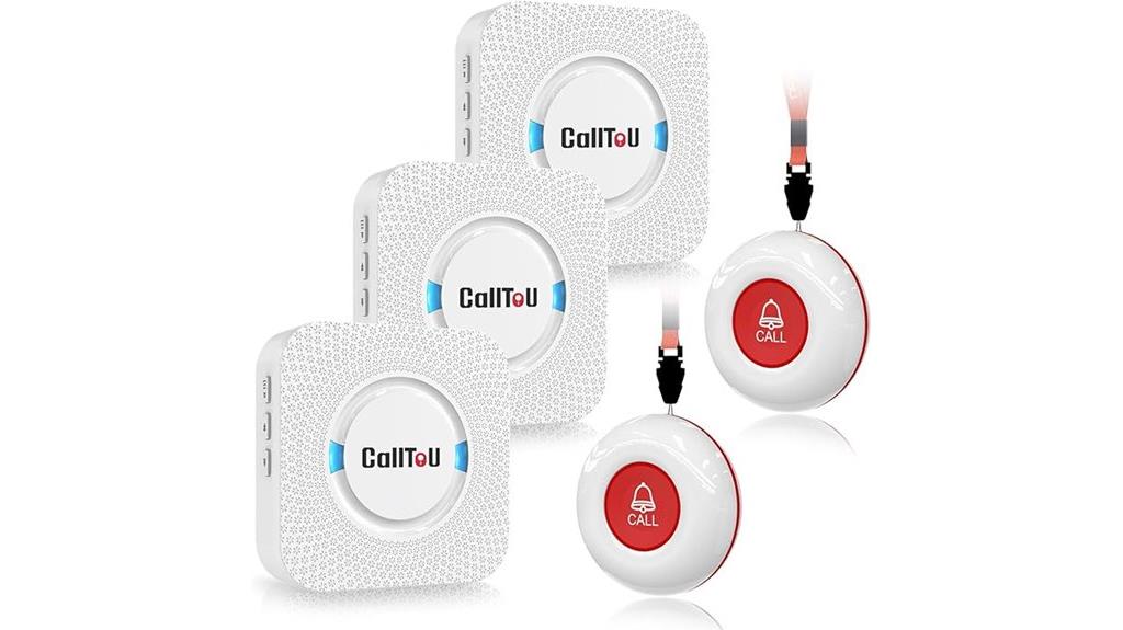 wireless caregiver pager system