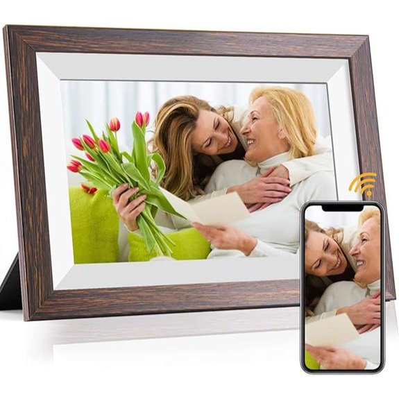 Frameo 10.1-Inch Digital Photo Frame with WiFi