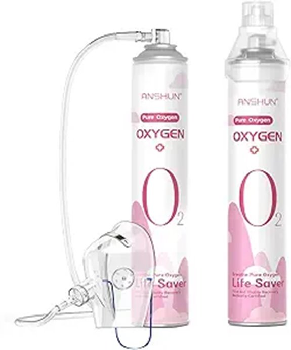 Premium 10L Oxygen Canisters for Outdoor Use (2-Pack)