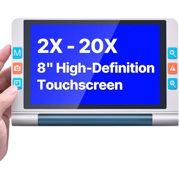 VEVOR 8-inch Touchscreen Digital Magnifier with HD Lens