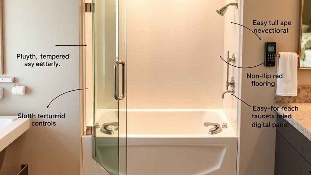 accessible therapeutic walk in tubs