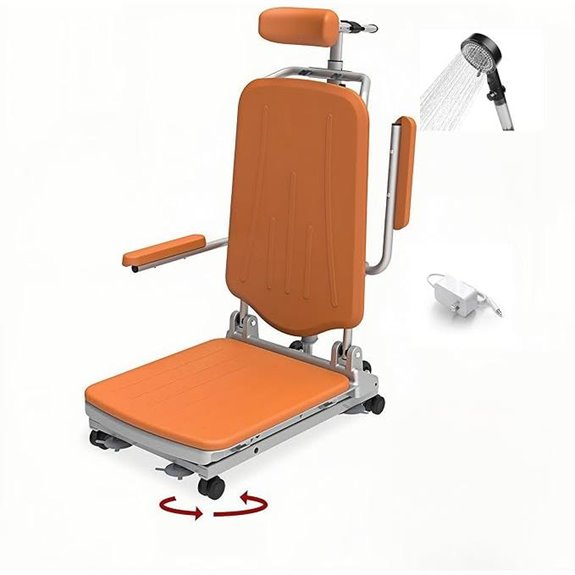 3-in-1 Movable Electric Floor Chair Lift