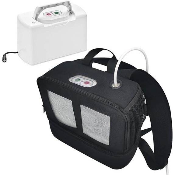 Portable Oxygen Concentrator Backpack with Adjustable Straps