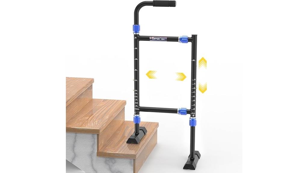 adjustable senior stair cane