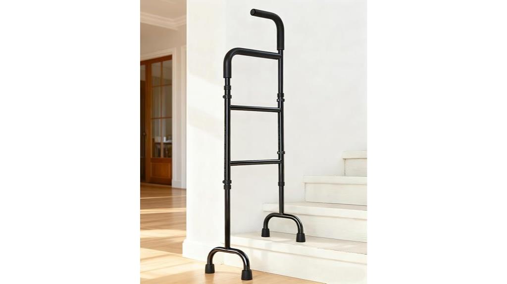 adjustable stair climbing aid