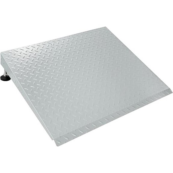 Height Adjustable Door Ramp for Wheelchairs and Walkers