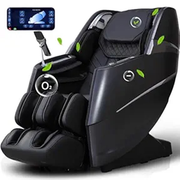 4D Zero Gravity Massage Chair with AI Voice Control