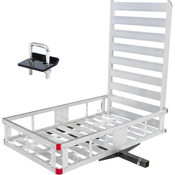 MaxxHaul Aluminum Wheelchair Carrier with Ramp