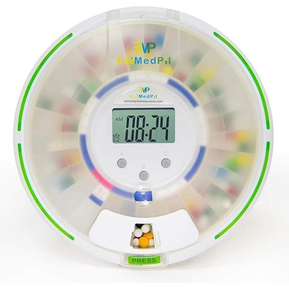 EziMedPil Automatic Pill Dispenser with Alarm