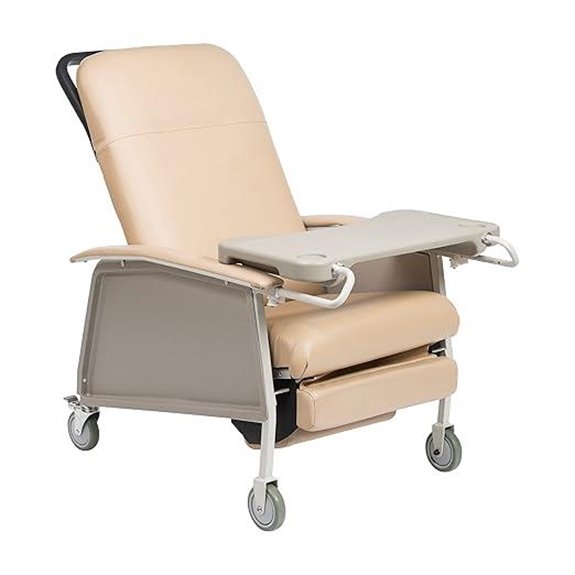 bariatric geri chair with tray