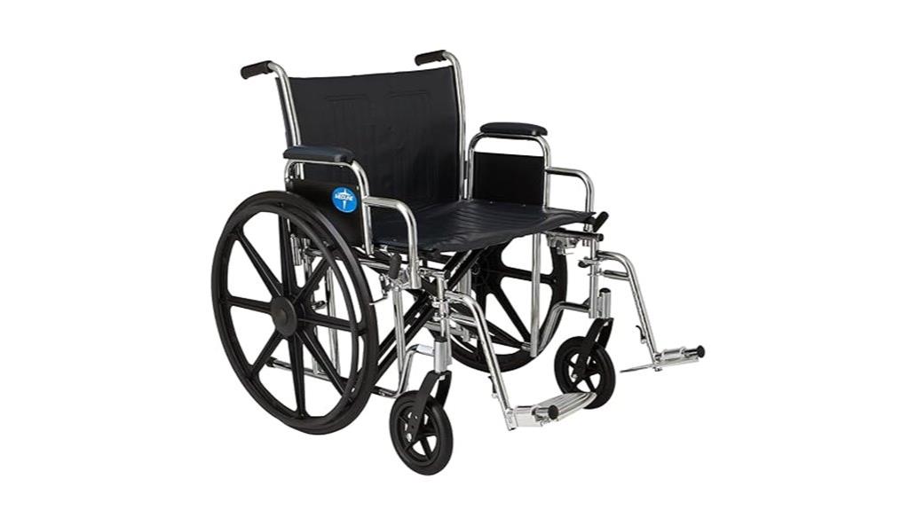 bariatric wheelchair with 24 inch seat