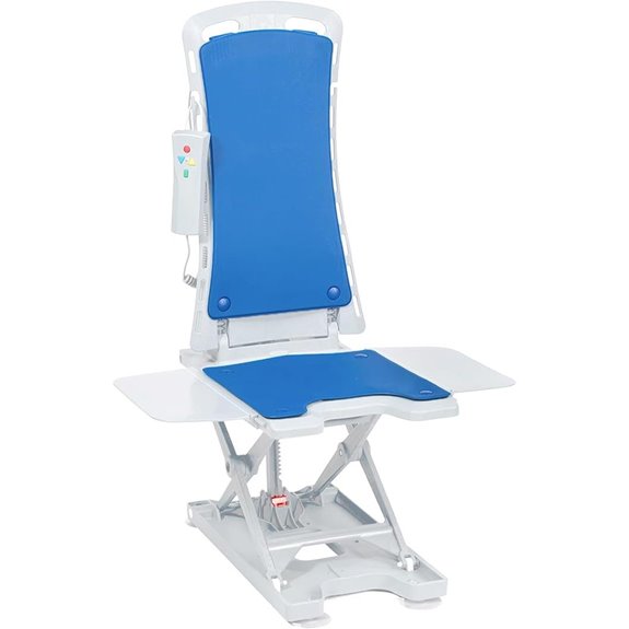 Drive Medical 477150312 Whisper Bath Lift Chair Blue