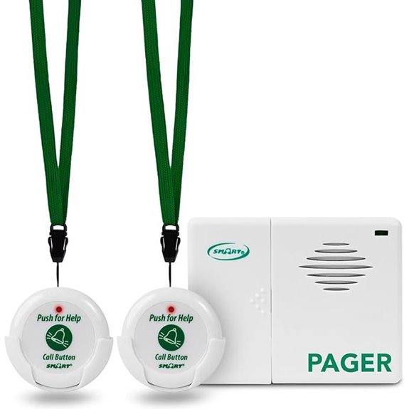 Smart Caregiver Pager System with Call Buttons