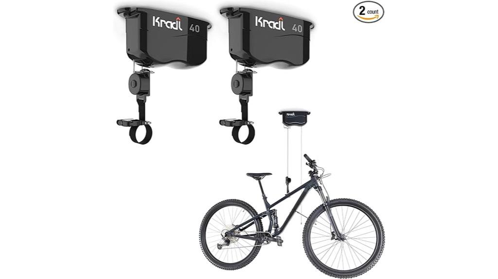 ceiling mount bike rack