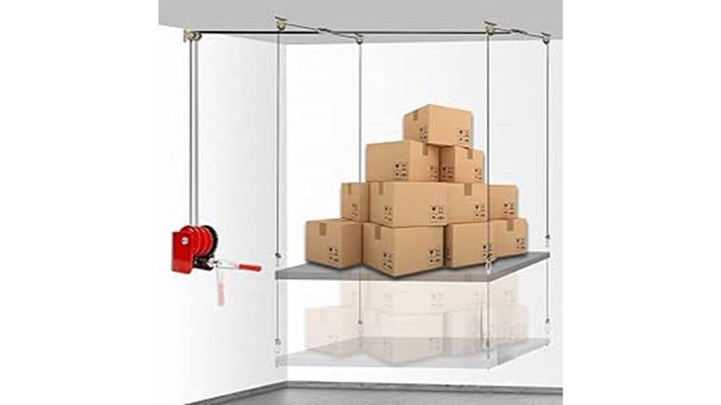 ceiling mounted storage lift