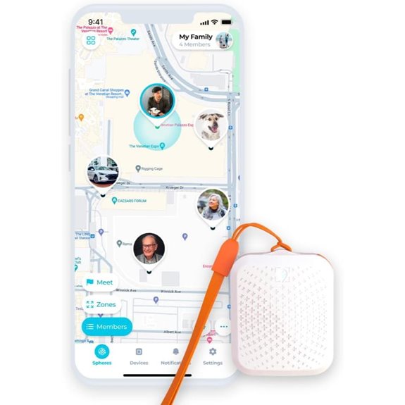 Tack GPS Tracker for Kids Pets Elderly Car