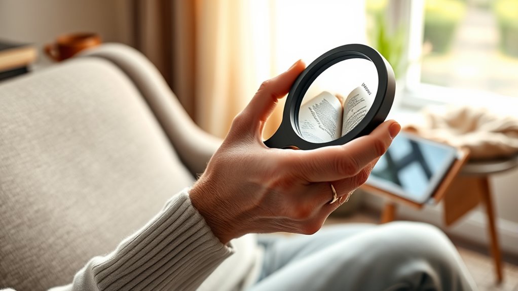 choosing effective senior magnifiers